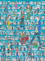 Lezers in de boekenkasten