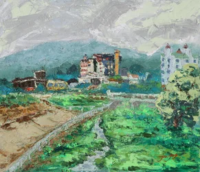 Rustig bergstadje