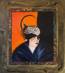 Belle Epoque I -Dame met verenhoed-
