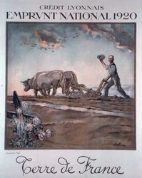 Affiche van Crédit Lyonnais voor de nationale lening