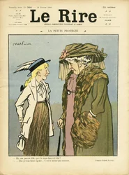 Illustratie van Abel Faivre (1867-1945) voor de omslag van Le Rire