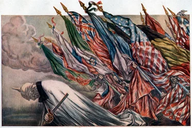Affiche voor de 4e Lening voor de Nationale Verdediging, 1918