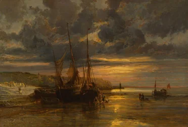 Gestrandde Vissersboten
