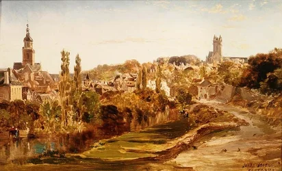 Dorp in Bretagne