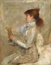 Portret van Sarah Bernhardt