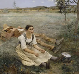 Frans: Les foins Hay Making