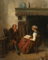 Jules Breton, 1865 - Lezen