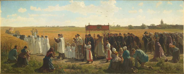 De zegening van het graan in Artois