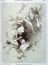 Parijse fantasie: Poppen - Poster door Cherret