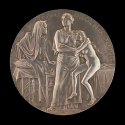 Allegorie van de Strijd Tegen de Dood [achterkant], 1906