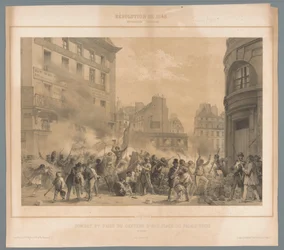 Parijse opstandelingen belegeren het Château d