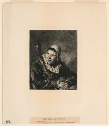 Hille Bobbe, de tovenares, uit "Etchings of Pictures in the Metropolitan Museum, New York"