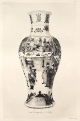 Geschiedenis van de keramische kunst: Een beschrijvende en filosofische studie van het aardewerk...Plate II, 1877
