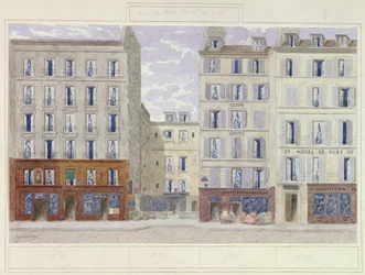 No.20 tot No.26 rue du Four, Parijs, Frankrijk, 1893
