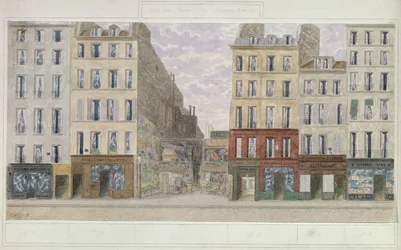 No.8 tot No.16 rue du Four, Parijs, Frankrijk, 1893