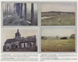 Rondom Soisy, Mondement gezien vanuit de Moerassen, De Kerk van Mondement, Op het Plateau van Mondement