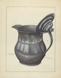 Zilveren Theepot, ca. 1936