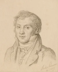 Portret van de violist en componist Louis-Luc Loiseau de Persuis 1769-1819