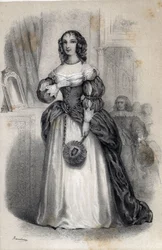 Portret van Anne Marie de Gonzague de Cleves, Prinses Palatine