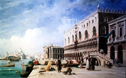 De kade, Venetië
