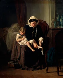 Ochtendtoilet, 1854