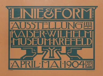 Linie & Form tentoonstelling, 1904