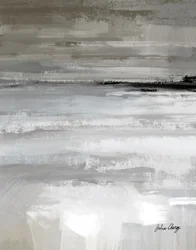 Landschap met gedempte horizon