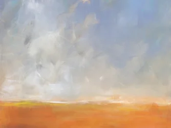 Droom van een uitgestrekte horizon