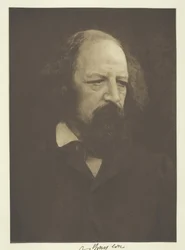 Alfred, Lord Tennyson, 1866, gedrukt ca. 1893
