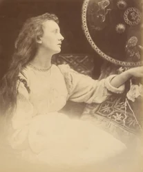 Elaine de Lelie - Dienstmaagd van Astolat, 1874