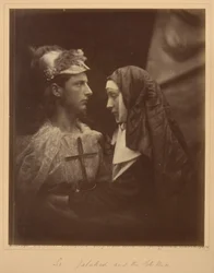 Sir Galahad en de bleke non