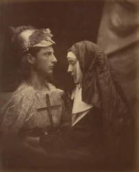 Sir Galahad en de Bleke Non, 1874
