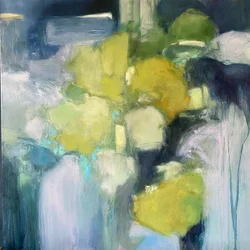 Abstracte groene vormen