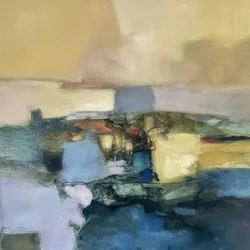 Rustig abstract landschap