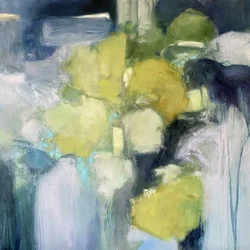 Serene Groen Blauw Stroming