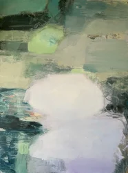 Rustig abstract landschap