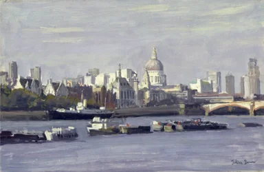 St. Pauls vanaf Bankside