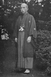 Burggraaf Kentaro Kaneko, 1853-1942, ca. 1900, 1921