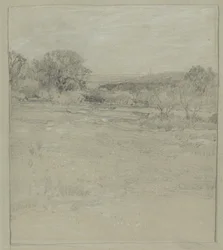 Landschap nabij San Antonio