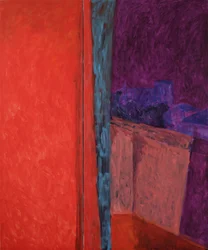 In de nacht van Avignon (acryl op doek)