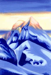 Majestueuze alpengloed