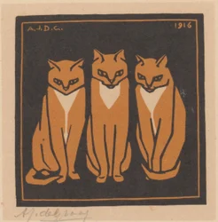 Drie katten