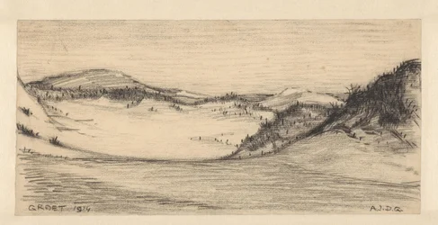 Duinlandschap bij Groet