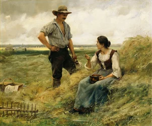 Een Pauze van de Oogst