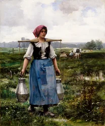 Het melkmeisje