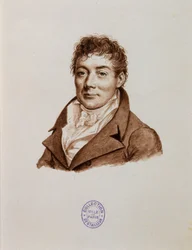Portret van Gosselin (Pascal-Fr.), geleerde geograaf, lid van de Academie voor Inscripties en Letteren