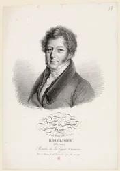 François Adrien Boieldieu door Julien Boilly