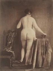 Staand vrouwelijk naakt, ca. 1853