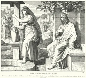 Christus en de Vrouw van Samaria