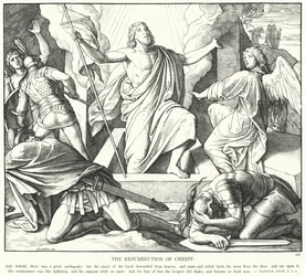 De opstanding van Christus (gravure)